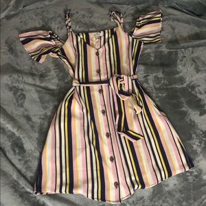 A cute summer mini dress for these hot days